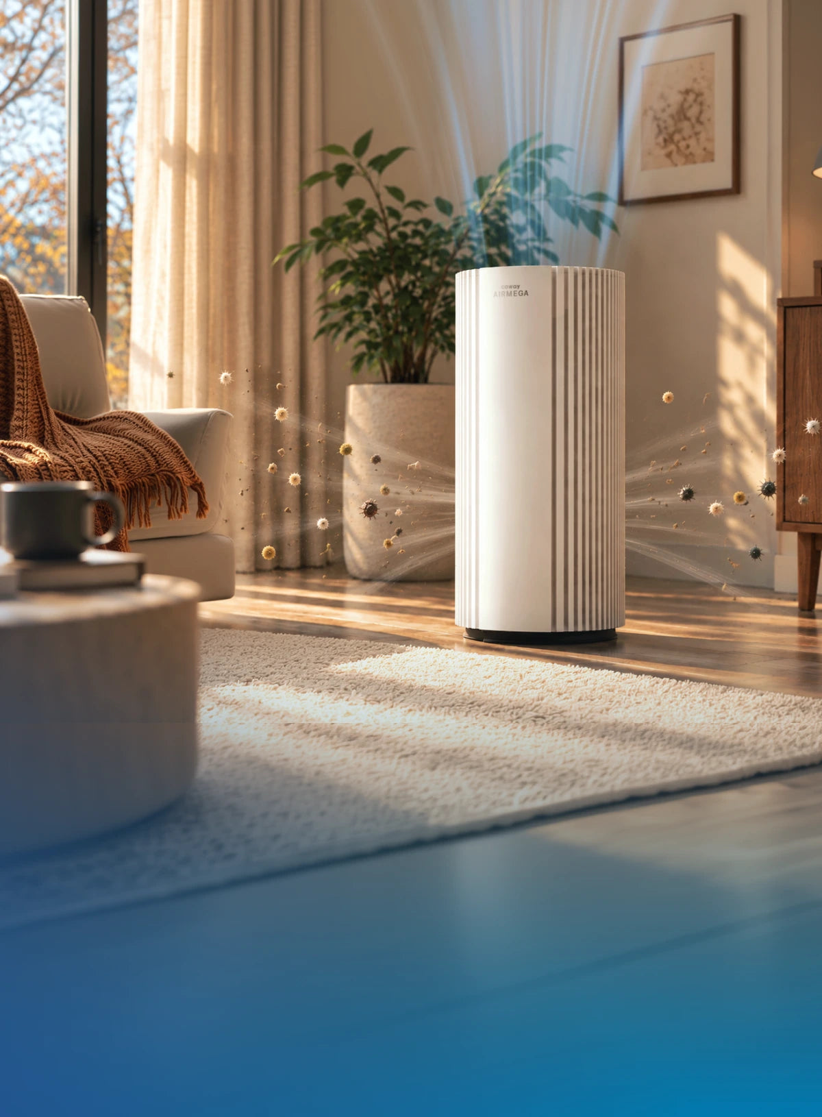 More time indoors
calls for cleaner air
